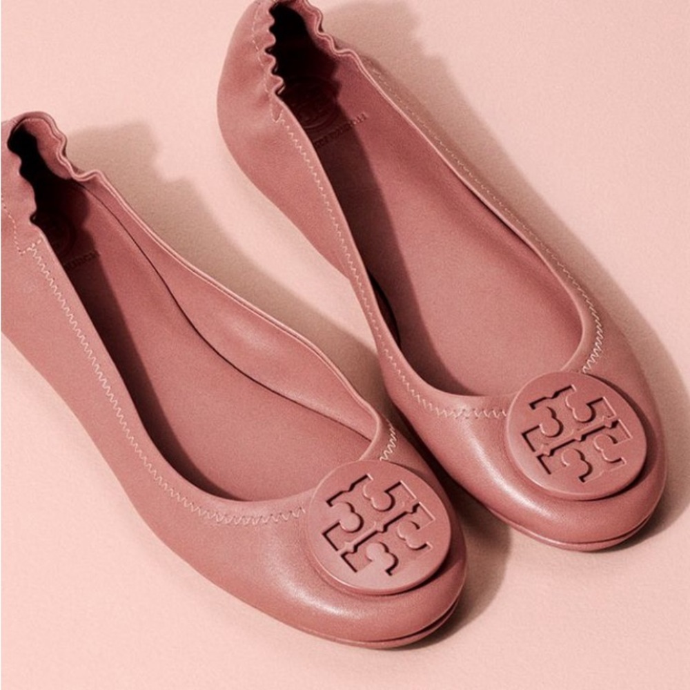Tory Burch Minnie Travel Ballet Flats
